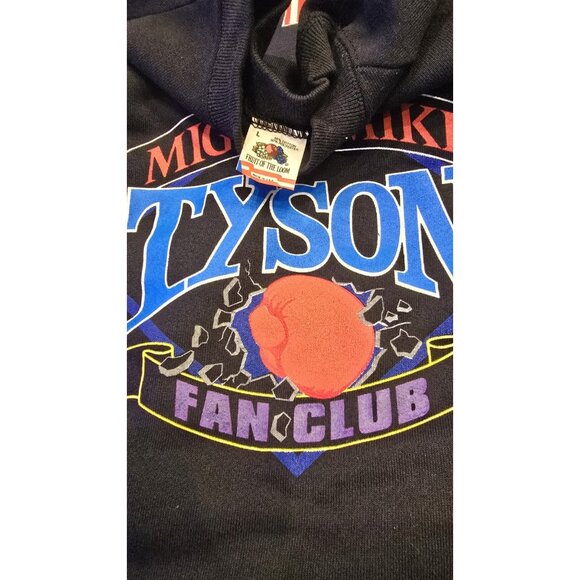 Lot 5 MIKE TYSON DON KING Boxing Sweatshirts Deadstock HOODIE Retro 90s Vintage - Picture 8 of 13